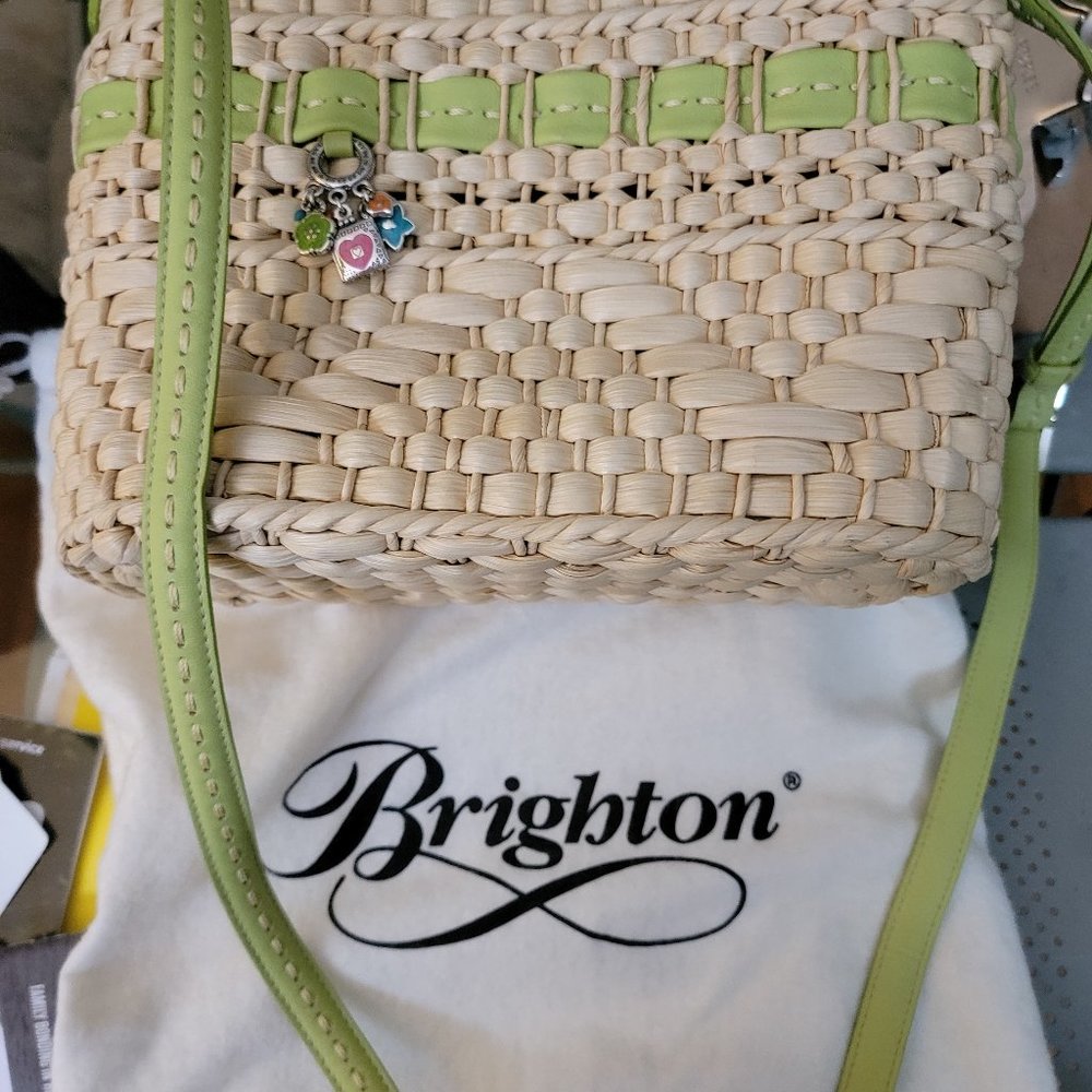 BRIGHTON NWT WICKER HANDBAG